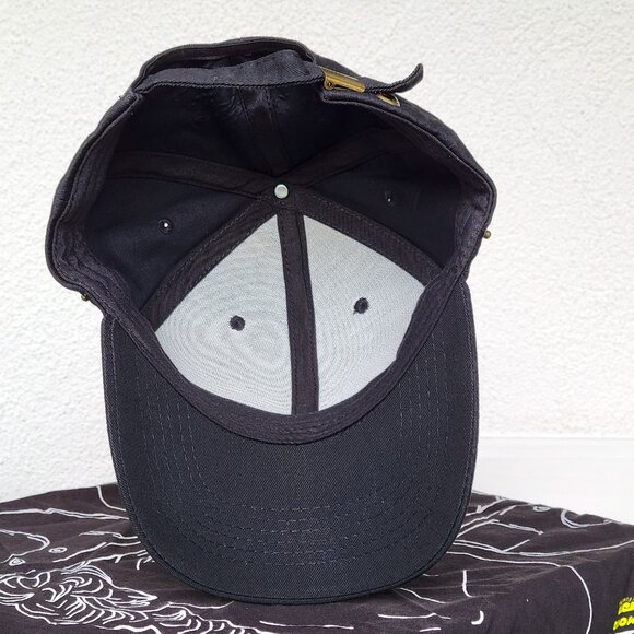 adjustable black hat - Picture 6 of 6